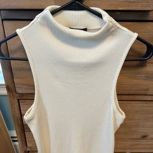 Topshop, High Neck Tank, Size 8